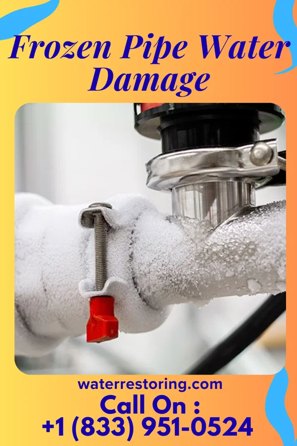 Frozen Pipe Water Damage in Delaware, OK